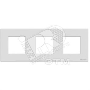 N2273 AN Zenit Рамка 3 поста антрацит ABB N2273 AN