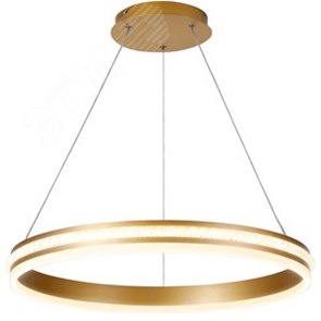 41698 AL5888 SHINING RING, 60W, Max. 4200Lum, 4000K, IP20, золото Светильник светодиодный (уп.6шт.) FERON (Китай) 41698