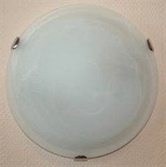 BSW 1901/30 Ø365 Светильник Дуб белое стекло  2х75W Е27 (НББ01) 712346