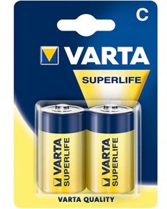 2014.101.302 SuperLife R14/343 2S Элемент питания блистер 4шт. (уп.24шт.) Varta 2014.101.302