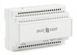 SKAT-12-3,0-DIN Источник вторичного электропитания резервированный 12В 3А пластиковый корпус под Din-рейку 35мм Бастион ООО (Россия) SKAT-12-3,0-DIN