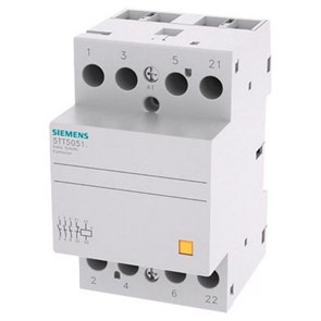 5ТТ3744 Контактор модульный 3П 63A 3НО+1НЗ катушка управления AC/DC24V Siemens (Германия) 5TT5051-2
