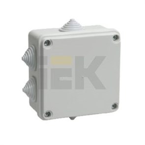 UKO11-100-100-050-K41-44 КМ41233 Коробка распаячная 100х100х50 IP44 (уп.48шт.) IEK® UKO11-100-100-050-K41-44