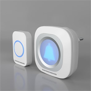 DBQ25M WL 36M IP44 Белый Звонок беспроводной (уп.90шт.) Elektrostandard a047175