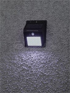 ERAFS064-04 20LED 60лм с датчиком движения солнечная батарея Светильник фасадный ЭРА Б0044244