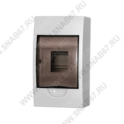 SQ0901-0020 TDM бокс ЩРН-П-6 модуля навесной БУК с дымч. дверцей IP40 SQ0901-0020