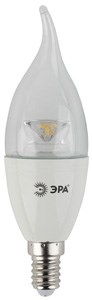 smd BXS-7w-827-E14-Clear Лампа светодиодная (уп.6/60/2100шт.) ЭРА smd BXS-7w-827-E14-Clear