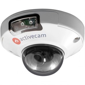AC-D4101IR1 (2.6мм) IP-камера 1Мп купольная антивандальная "день-ночь", IP66 ActiveCam AC-D4101IR1