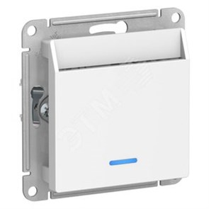 ATN000167 AtlasDesign Механизм выключателя карточного, белый (уп.5шт.) Schneider Electric ATN000167
