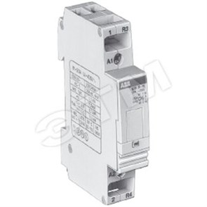 1SBE121111R0620/GHE3211102R0006 ESB-20-20 (20А AC1) Контактор модульный 1П 20A 2НО катушка управления AC220V (уп.10шт.) ABB 1SBE121111R0620