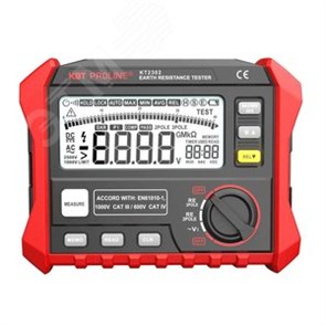 87240 KT 2302 PROLINE Измеритель сопротивления заземления цифровой КВТ (Китай) 87240