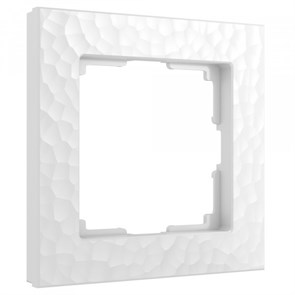 W0012401 Hammer Рамка на 1 пост белая (уп.10шт.) Werkel™ a052511-1