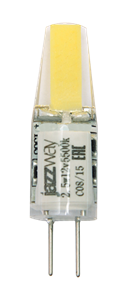 2855749 PLED-G4 COB 2.5w 3000K 200Lm DC12V Лампа светодиодная (уп.100/1000шт.) JazzWay (Китай) 2855749