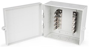 KR-INBOX-50-NK Коробка распределительная на 50 пар 190х205х105мм IP30  Hyperline KR-INBOX-50-NK