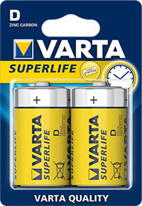 2020.101.302 SuperLife R20/373 2S Элемент питания (блистер 2шт.) Varta 2020.101.302