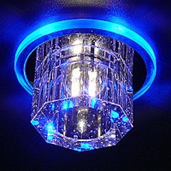 N4A G 4 + светодиодная подсветка хром/синяя (уп.10/50шт.) 714216