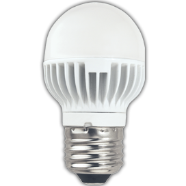 K7LV42ELC Ecola globe LED 4,2W G45 220V E27 4000K (алюм. радиатор) СНЯТА С ПРОИЗВОДСТВА K7LV42ELC