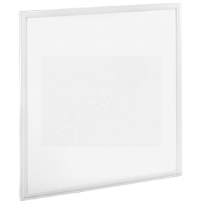 LDVO1-6565-36-0-4000-K01 ДВО 6565 eco 36Вт W 4000К Светильник светодиодный 595х595х10мм, без драйвера (уп.5шт.) IEK® LDVO1-6565-36-0-4000-K01