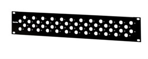 PPBL-BNC-19-48BNC BNC патч-панель 19", 48 портов, 2U, без модулей Hyperline PPBL-BNC-19-48BNC