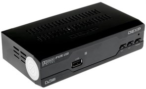 HD 8898M черный Приставка для цифрового ТВ DEXP HD 8898M черный