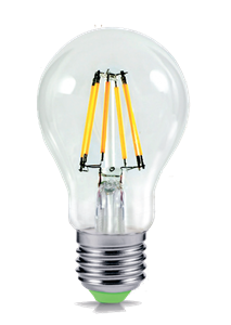 LED-A60-PREMIUM 8Вт 160-260В Е27 3000К 720Лм Лампа светодиодная прозрачная (уп.10/50шт.) ASD 4690612003214