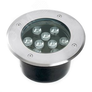 48347 SP2803 10W, AC12V, 4000К, D160*H90mm, внутренний диаметр: 110mm, IP67 Cветильник тротуарный светодиодный (уп.12шт.) FERON (Китай) 48347