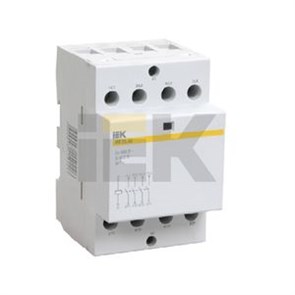 MKK21-63-40/MKK20-63-40 КМ63-40 AC/DC Контактор модульный (уп.4шт.) IEK® MKK21-63-40