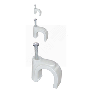 USK21-14-100 Скоба плоская 14мм (уп.100шт.) IEK® USK21-14-100