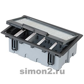SF110-14 Connect Люк на 1 CIMA-модуль (2 модуля 45х45мм), глубина 90-120мм, 170х115мм, max 400кг SF110-14