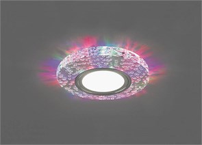 32569 CD953 с драйвером в комплекте 15LED*2835 SMD RGB, MR16 50W G5.3, прозрачный Светильник встраиваемый (уп.10/50шт.) FERON (Китай) 32569