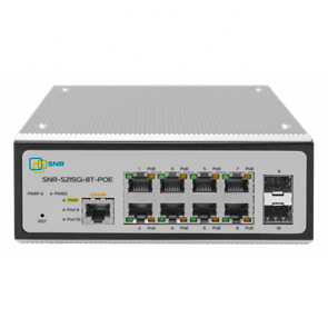 SNR-S215Gi-8T-POE Управляемый промышленный POE коммутатор уровня 2 SNR SNR-S215Gi-8T-POE