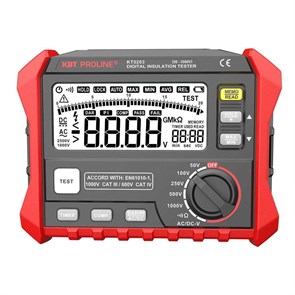 89638 KT 5203 PROLINE Мегаомметр цифровой КВТ (Китай) 89638