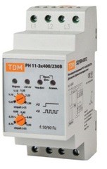 SQ1504-0012 Реле контроля напряжения серии РН 11 5А 3х400/230В TDM SQ1504-0012