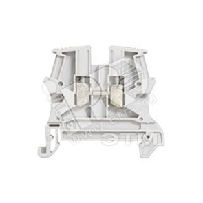 37160 Viking 3 Винтовая клемма 0,25х2,5мм², однополюсная 1 вход/1 выход шаг 5мм серая (уп.60шт.) Legrand (Франция) 037160