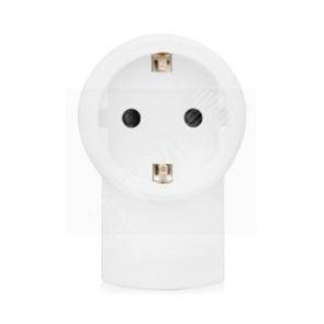 50199 Helium Розетка переносная с заземлением, белая (уп.4шт.) Legrand (Франция) 050199