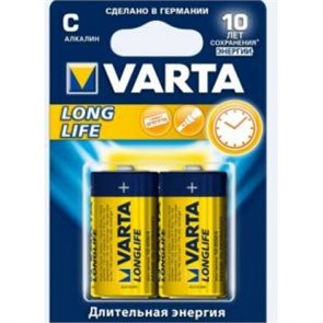 Longlife Extra LR14/343 BL2 Элемент питания (блистер 2шт.) Varta Longlife Extra LR14/343 BL2