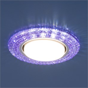 3030 GX53 VL фиолетовый Cветильник встраиваемый (уп.10/50шт.) Elektrostandard 3030 GX53 VL фиолетовый
