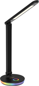 NL56 black,настольный светодиодный светильник, 12В, сенсорное управление National NL56 black