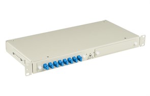 130303-01203 ШКОС-М-1U/2-8-SC~8-SC/SM~8-SC/UPC Кросс оптич. 19" на 8 портов SC/UPC SSD 130303-01203