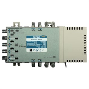 MR908L (MSR908) Мультисвитч радиальный 9x8, питание 220В TERRA MR908L