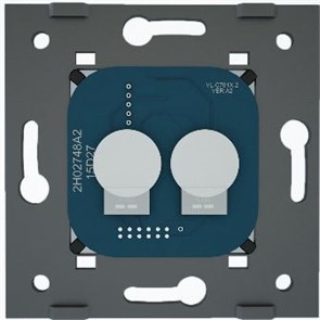 WT-M02 (WT-F02W) Механизм выключателя сенсорного на две линии без д/у CGSS (Италия) WT-M02