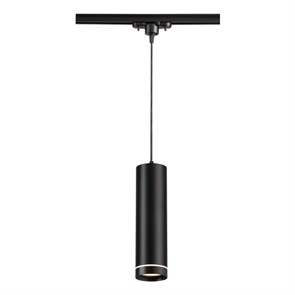 357693 NT18 065 черный Подвес трековый светодиодный IP20  COB 12W 160-265V ARUM NOVOTECH 357693
