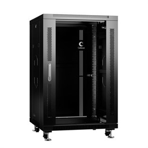 SH-05C-18U60/80-BK Шкаф телекоммуникационный напольный 19" Cabeus SH-05C-18U60/80-BK