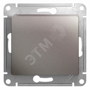 GSL001261 Glossa Механизм одноклавишного переключателя (сх.6), платина (уп.20шт.) Systeme Electric (Россия) GSL001261