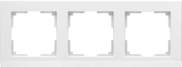 W0031801/WL04-Frame-03-white Stark Рамка на 3 поста белая (уп.10шт.) Werkel™ a050927-1