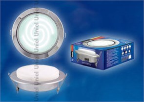 ESL-GX70/H5 CHROME светильник хром ультратонкий встраиваемый (уп.20шт.) UNIEL 716614