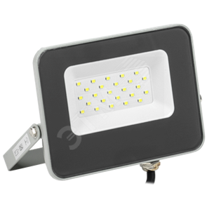 LPDO701-20-K03 СДО 07-20 Прожектор светодиодный серый IP65 (уп.30шт.) IEK® LPDO701-20-K03