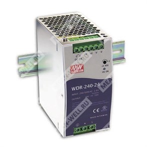 WDR-240-48 Блок питания На DIN-рейку DC 48V 240W MeanWell WDR-240-48