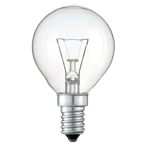 926000005022/06699250 PHILIPS Stan 60W E14 230V P45 CL Лампа накаливания декоративная шар прозрачный (уп.100шт.) 926000005022