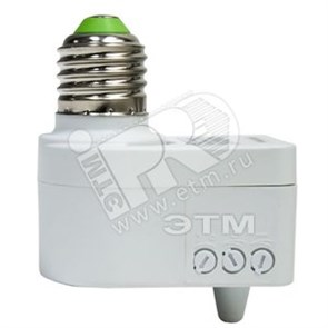 22070 SEN41 230V 60W 5m 360° Микроволновый датчик движения с патроном E27 5.8GHz белый (уп.50шт.) 22070